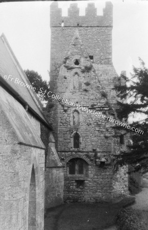 ST. DUNLOUGH'S W. GABLE AND TOWER